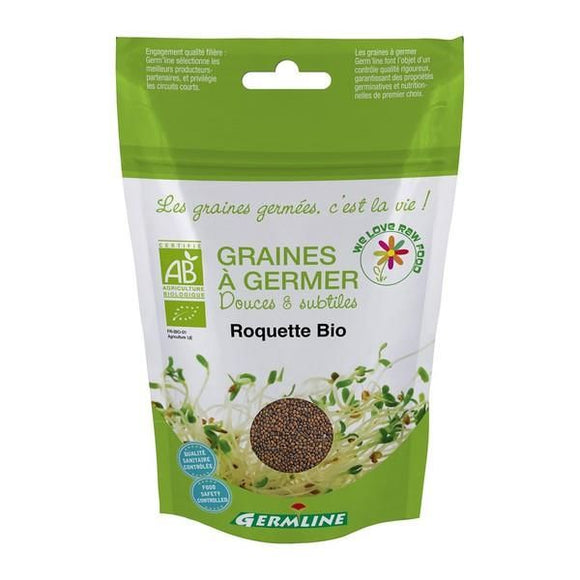 Semente para Germinar Rúcula 100g - Germline - Crisdietética