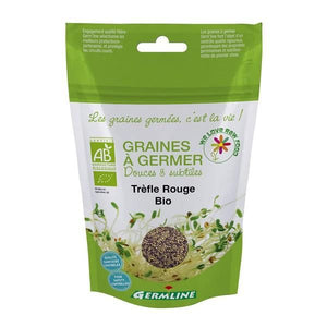 Sementes para Germinar Trevo Vermelho 150g - Germline - Crisdietética