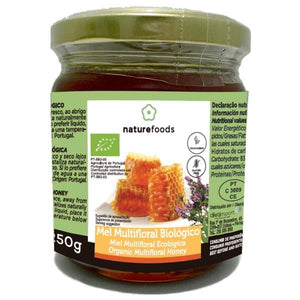 Mel Biológico Multifloral 250g - Naturefoods - Crisdietética