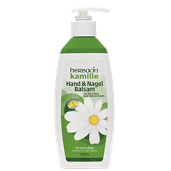 Bálsamo de Camomila para Mãos e Unhas 200ml - Herbacin - Crisdietética