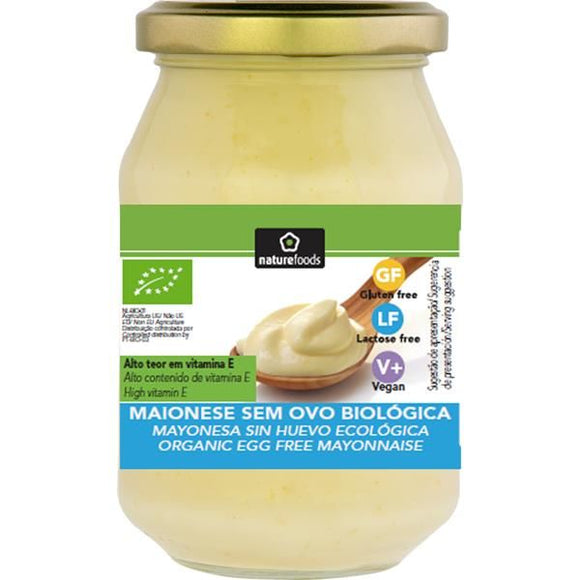 Maionese sem Ovo Biológico 230g - Naturefoods - Crisdietética