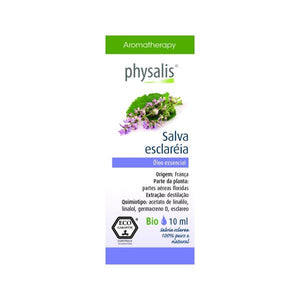 Óleo Essencial Sala Esclarea 10ml - Physalis - Crisdietética