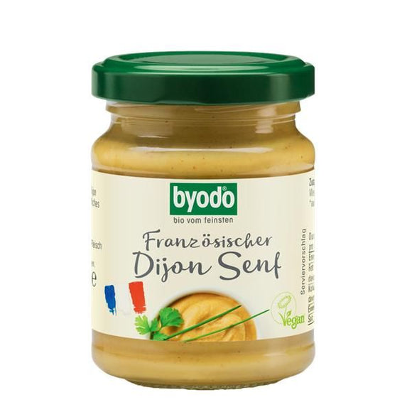 Mostarda Dijon Biológico 125ml - Byodo - Crisdietética