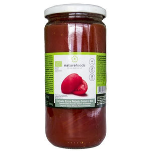 Tomate Pelado Inteiro Biológico 660g - Naturefoods - Crisdietética