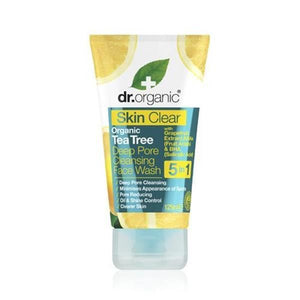 Gel de Limpeza Facial Purificante 125ml - Dr.Organic - Crisdietética