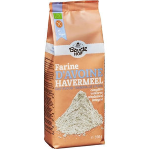 Farinha de Aveia Integral 350g - Bauck Hof - Crisdietética