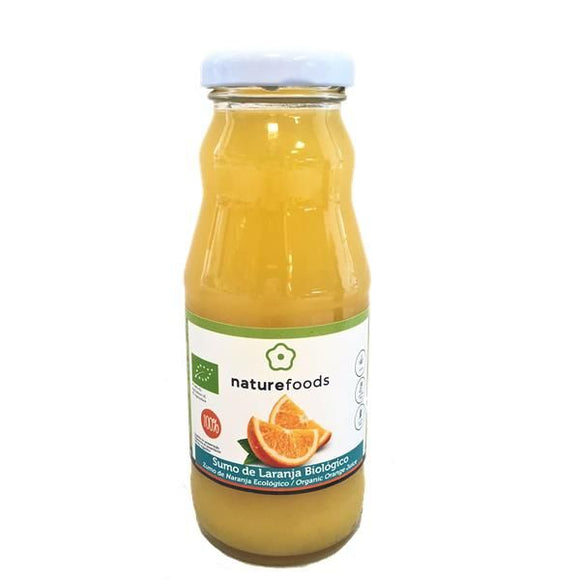 Sumo de Laranja Biológico 200ml - Naturefoods - Crisdietética