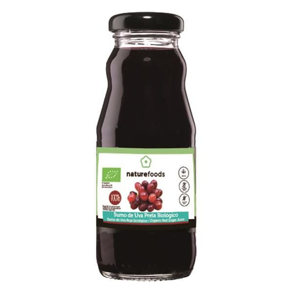 Sumo de Uva Preta Biológico 200ml - Naturefoods - Crisdietética