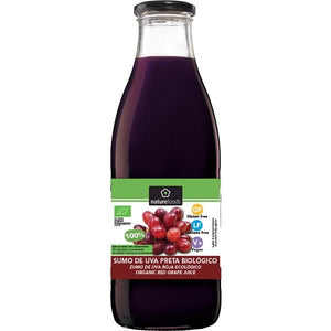 Sumo de Uva Preta Biológico 750ml - Naturefoods - Crisdietética