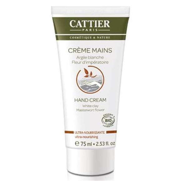 Creme para Mãos Ultra Nutritivo 75ml - Cattier - Crisdietética