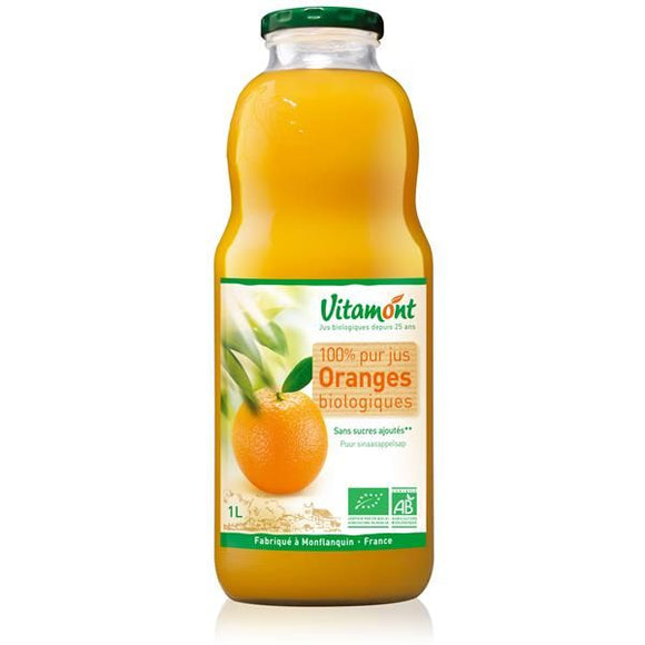 Sumo Bio Laranja (Garrafa) 1L - Vitamont - Crisdietética