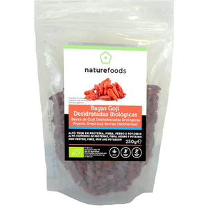 Bagas Goji Biológico 250g - Naturefoods - Crisdietética