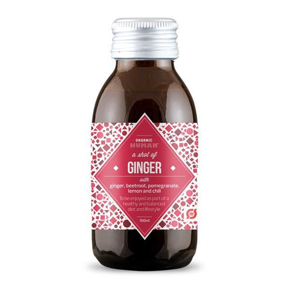 Shot Biológico de Gengibre 100ml - Organic Human - Crisdietética