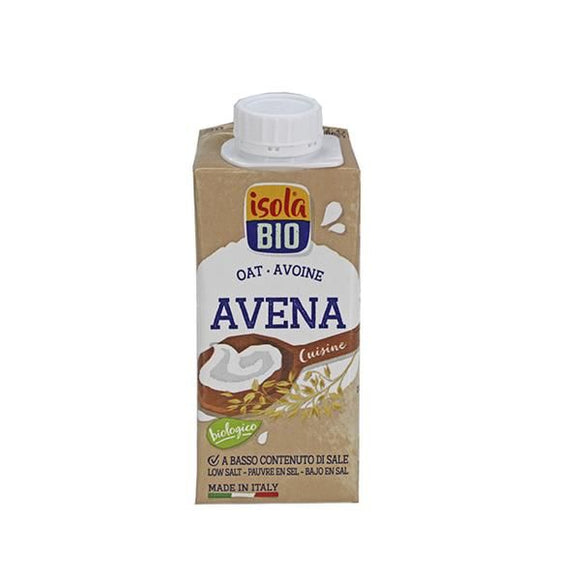 Creme Cozinha de Aveia 200ml - Isola Bio - Crisdietética