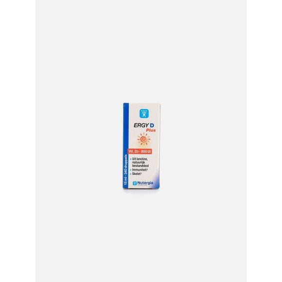 Ergy D Plus 15ml - Nutergia - Crisdietética