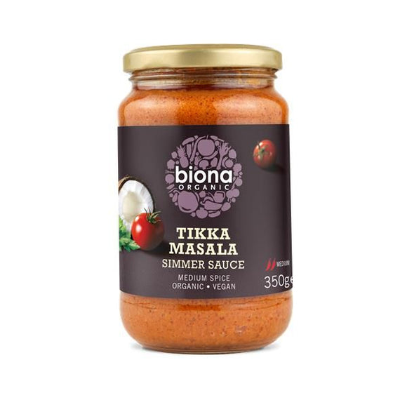 Molho Biológico Tikka Masala 350g - Biona - Crisdietética