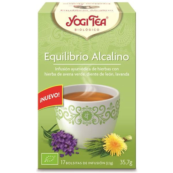 Infusão Equilíbrio Alcalino 17 Saquetas - Yogi Tea - Crisdietética