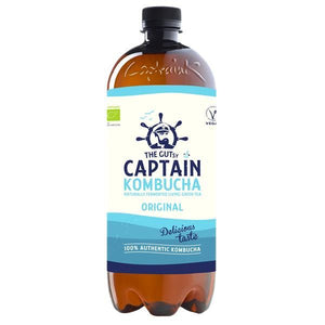 Kombucha Biológica Original 1L - The Gutsy Captain - Crisdietética