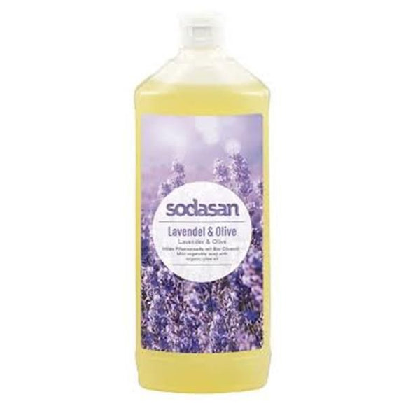 Sabonete Bio Líquido Lavanda 1L - Sodasan - Crisdietética