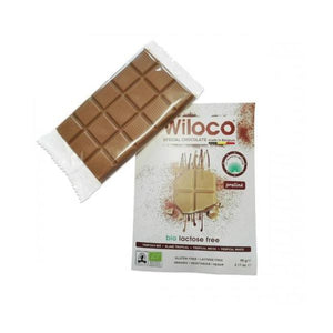 Envelope Tropical Branco Praliné Biológico 90g - Wiloco - Crisdietética