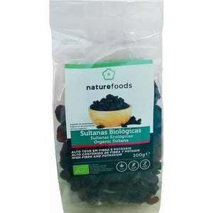 Sultana Biológico 200g - Naturefoods - Crisdietética