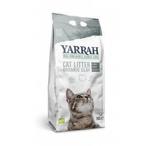 Areia Biológica Argila para Gatos 7kg - Yarrah - Crisdietética