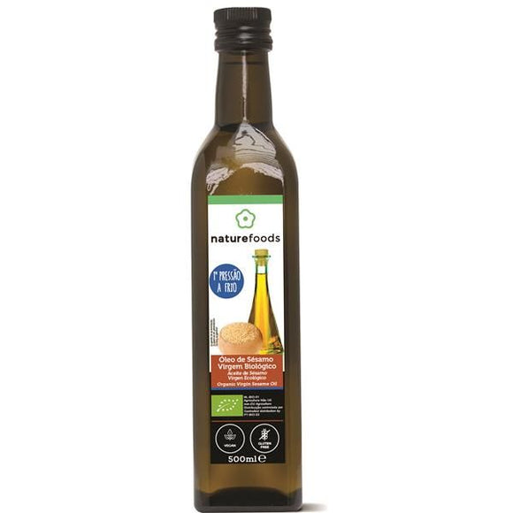 Óleo de Sésamo Virgem Biológico 500ml - Naturefoods - Crisdietética