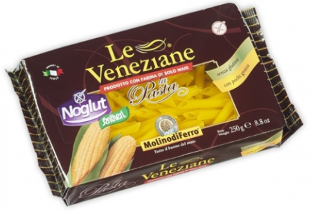 Le Veneziane Macarrão / Macaron 250g -Noglut - Crisdietética