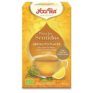 Infusão Sentidos Absoluto Placer 20 Saquetas - Yogi Tea - Crisdietética