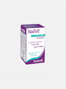 Nailvit 30 cápsulas - Health Aid - Crisdietética