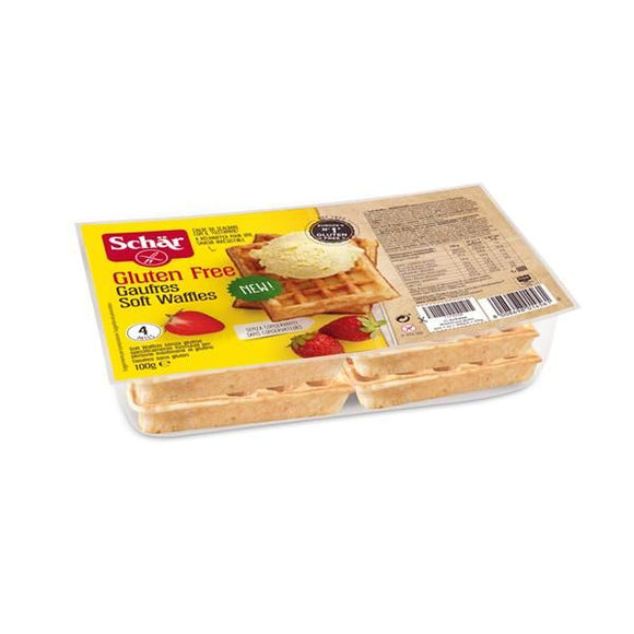 Waffle Gofres Sem Glúten 100g - Schar - Crisdietética