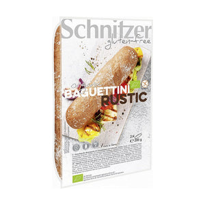 Baguete Rústica S/Glúten BIO 200g -SCHNITZER - Crisdietética