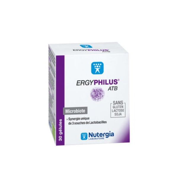 Ergyphilus ATB 30 Cápsulas - Nutergia - Crisdietética