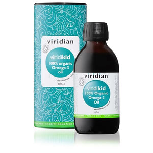 Virikid Mistura De Óleos Bio Omega 3 200ml - Viridian - Crisdietética