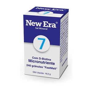 Sal de Schussler Nº7 Magnesium Phosphoricum 240 Grânulos - New Era - Crisdietética