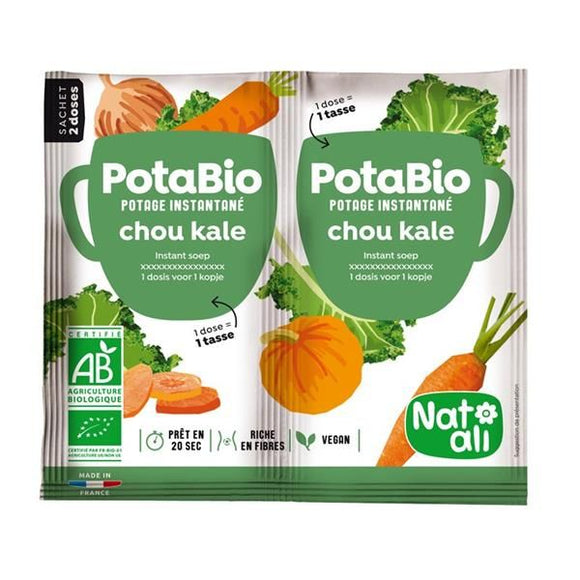 Sopa de Couve Kale Instantânea Biológica 17g - Nat - Ali - Crisdietética