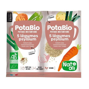 Sopa 5 Legumes Psílio Instantânea Biológica 18g - Nat - Ali - Crisdietética