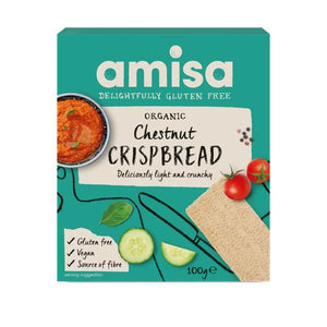 Tostas Castanhas Biológicas 100g - Amisa - Crisdietética