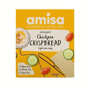 Tostas de Grão de Bico 100g - Amisa - Crisdietética