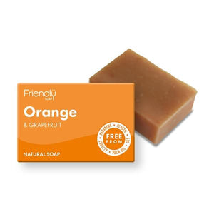 Sabonete de Banho Vegan Laranja e Toranja 95g - Friendly Soap - Crisdietética