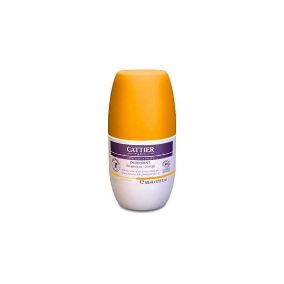 Desodorizante Roll on Frescura Citrinos 50ml - Cattier - Crisdietética