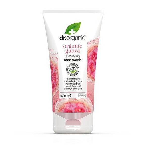 Esfoliante Facial de Goiaba 150ml - Dr.Organic - Crisdietética