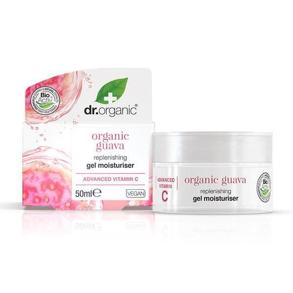 Gel Creme Hidratante de Goiaba 50ml - Dr.Organic - Crisdietética