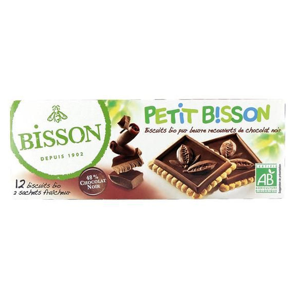 Bolacha Petit Chocolate Negro 150g - Bisson - Crisdietética