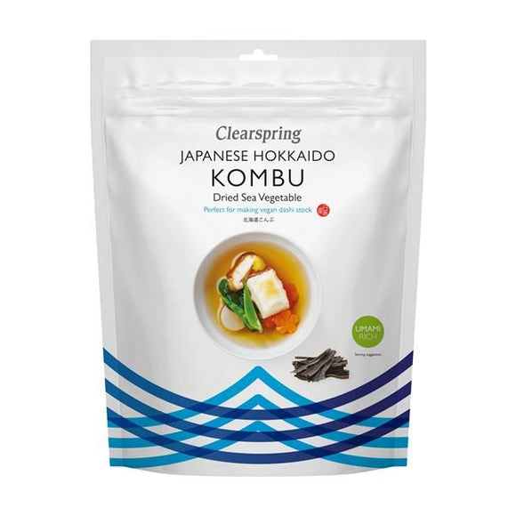 Alga Marinha Kombu Japonesa 40g - ClearSpring - Crisdietética