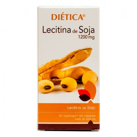 Lecitina de Soja 1200 60 Cápsulas - Diética - Crisdietética