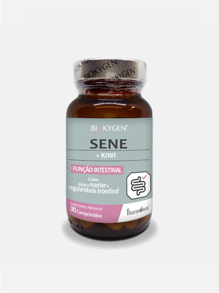 Sene e Kiwi 30 Comprimidos - Biokygen - Crisdietética