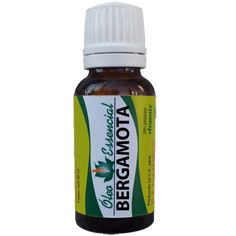 Óleo Essencial Bergamota 20ml - Elegante - Crisdietética