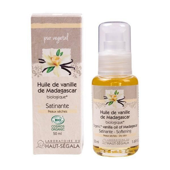 Óleo de Baunilha de Madagáscar Bio 50ml - Haut Ségala - Crisdietética