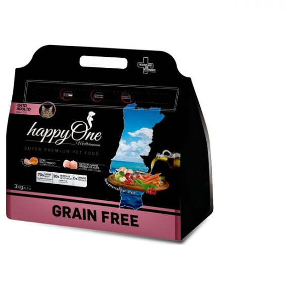 happyOne MEDITERRANEUM Cat 1kg - Crisdietética